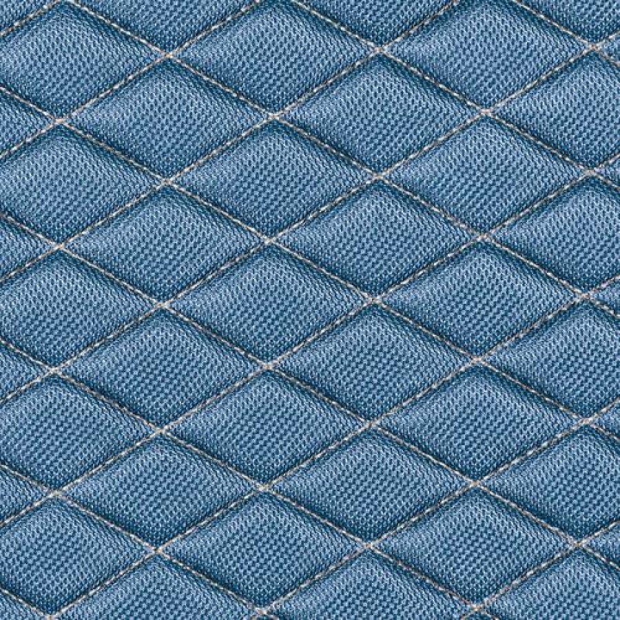 Πλατοκάθισμα με Προσκέφαλο COVER-TECH FABRIC 2τεμ. Γαλάζιο/Μπεζ