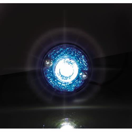 Φώτα Ογκου Φορτηγού 24V 1 Led 2τεμ Μπλε B-1