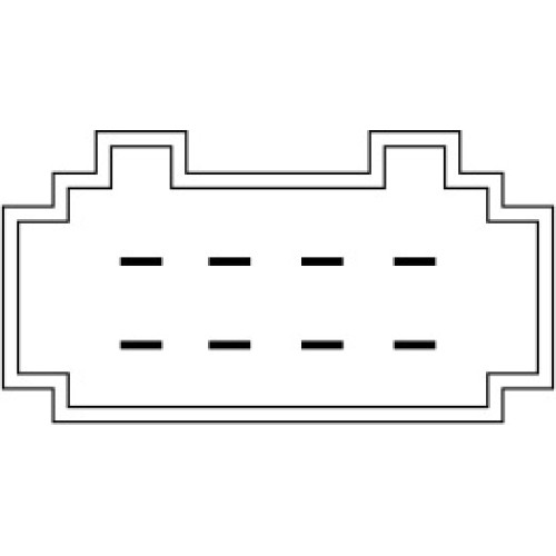 Διακόπτης Παραθύρου για VW GOLF 3 /CADDY 2 /POLO /VENTO /SHARAN 8PIN