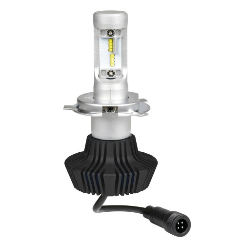 Lampa - Λάμπα H4 LED 12/24V 6.500K 4000lm 25W P43t Halo Led Serie 1 με 16 LED ZES Chips - 1 LED Kit (L5784.2)
