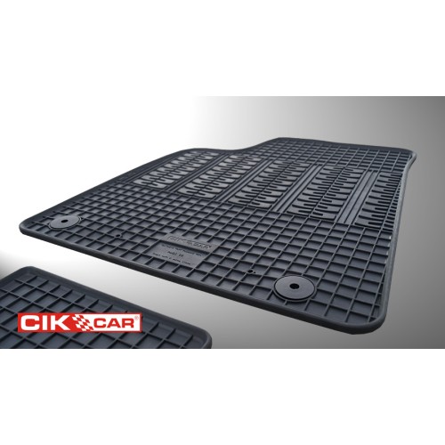 Cik - ΠΑΤΑΚΙΑ ΑΥΤΟΚΙΝΗΤΟΥ ΑΠΟ ΛΑΣΤΙΧΟ ΓΙΑ AUDI Q5 2008-2017 ΣΕ ΜΑΥΡΟ ΧΡΩΜΑ ΜΕ ΚΟΥΜΠΩΜΑΤΑ - 4 ΤΕΜ. (RM.AU.0005/CK)