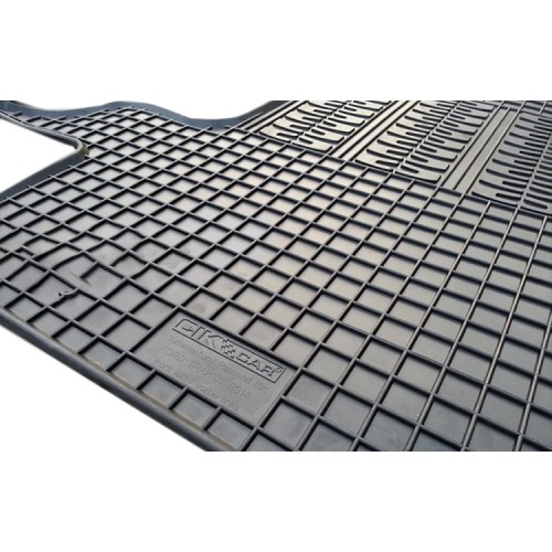 Cik - ΠΑΤΑΚΙΑ ΑΥΤΟΚΙΝΗΤΟΥ ΑΠΟ ΛΑΣΤΙΧΟ ΓΙΑ FORD TRANSIT 2/3ΘΕΣΙΟ 2014+ / TOURNEO CUSTOM 2/3ΘΕΣΙΟ 2012+ (1Η ΣΕΙΡΑ ΚΑΘΙΣΜΑΤΩΝ) ΣΕ ΜΑΥΡΟ ΧΡΩΜΑ ΧΩΡΙΣ ΚΟΥΜΠΩΜΑΤΑ - 3 ΤΕΜ. (RM.FO.0001/CK)