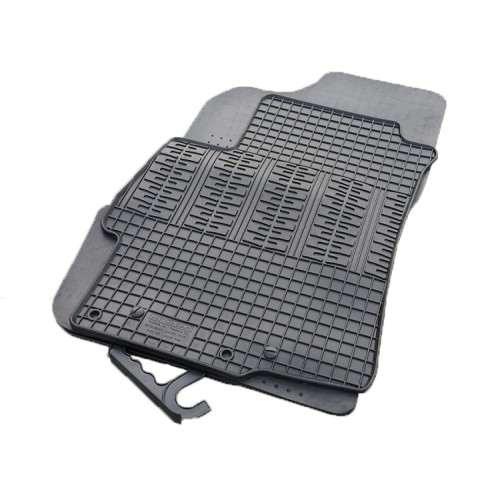 Cik - ΠΑΤΑΚΙΑ ΑΥΤΟΚΙΝΗΤΟΥ ΑΠΟ ΛΑΣΤΙΧΟ ΓΙΑ MITSUBISHI LANCER 2008-2017 ΣΕ ΜΑΥΡΟ ΧΡΩΜΑ ΜΕ ΚΟΥΜΠΩΜΑΤΑ - 4 ΤΕΜ. (RM.MI.0004/CK)