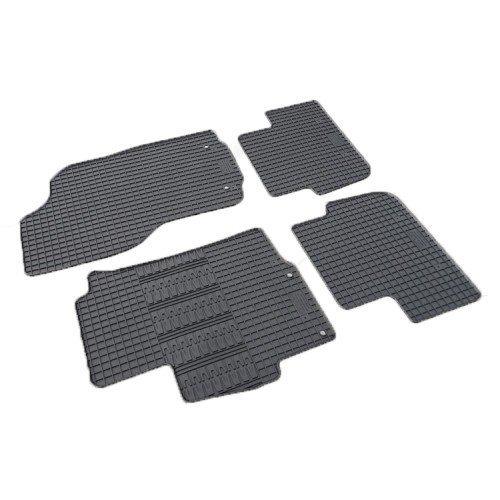 Cik - ΠΑΤΑΚΙΑ ΑΥΤΟΚΙΝΗΤΟΥ ΑΠΟ ΛΑΣΤΙΧΟ ΓΙΑ MITSUBISHI LANCER 2008-2017 ΣΕ ΜΑΥΡΟ ΧΡΩΜΑ ΜΕ ΚΟΥΜΠΩΜΑΤΑ - 4 ΤΕΜ. (RM.MI.0004/CK)