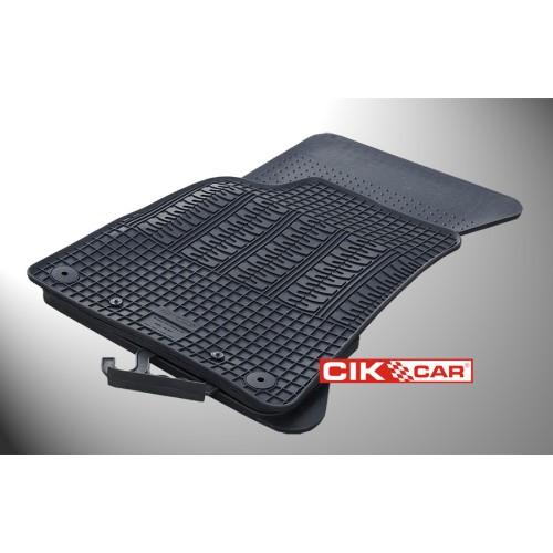 Cik - ΠΑΤΑΚΙΑ ΑΥΤΟΚΙΝΗΤΟΥ ΑΠΟ ΛΑΣΤΙΧΟ ΓΙΑ AUDI A6 2011-2018 / A7 2010-2018 ΣΕ ΜΑΥΡΟ ΧΡΩΜΑ ΜΕ ΚΟΥΜΠΩΜΑΤΑ - 4 ΤΕΜ. (RM.AU.0004/CK)