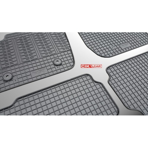 Cik - ΠΑΤΑΚΙΑ ΑΥΤΟΚΙΝΗΤΟΥ ΑΠΟ ΛΑΣΤΙΧΟ ΓΙΑ FORD MONDEO 2014+ (ΜΕ ΚΟΥΜΠΩΜΑΤΑ) - 4 ΤΕΜ. (RM.FO.0014/CK)