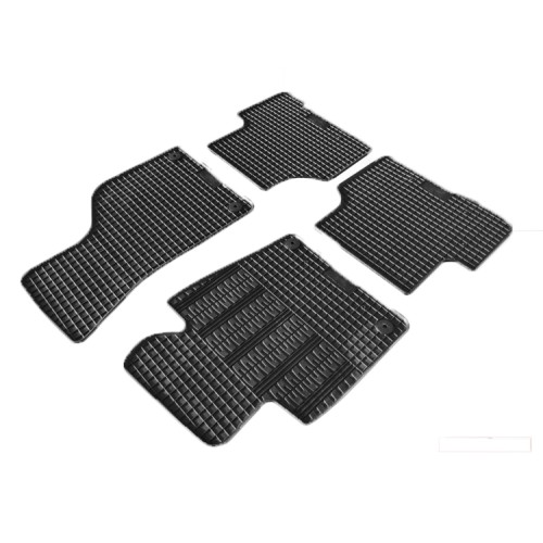 Cik - ΠΑΤΑΚΙΑ ΑΥΤΟΚΙΝΗΤΟΥ ΑΠΟ ΛΑΣΤΙΧΟ ΓΙΑ VW PASSAT B6 2005-2015 / PASSAT B7 2010-2015 ΣΕ ΜΑΥΡΟ ΧΡΩΜΑ ΜΕ ΚΟΥΜΠΩΜΑΤΑ - 4 ΤΕΜ. (RM.VW.0004/CK)