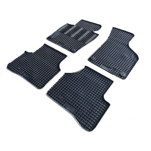 Cik - ΠΑΤΑΚΙΑ ΑΥΤΟΚΙΝΗΤΟΥ ΑΠΟ ΛΑΣΤΙΧΟ ΓΙΑ VW PASSAT B6 2005-2015 / PASSAT B7 2010-2015 ΣΕ ΜΑΥΡΟ ΧΡΩΜΑ ΜΕ ΚΟΥΜΠΩΜΑΤΑ - 4 ΤΕΜ. (RM.VW.0004/CK)