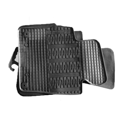 Cik - ΠΑΤΑΚΙΑ ΑΥΤΟΚΙΝΗΤΟΥ ΑΠΟ ΛΑΣΤΙΧΟ ΓΙΑ VW PASSAT B6 2005-2015 / PASSAT B7 2010-2015 ΣΕ ΜΑΥΡΟ ΧΡΩΜΑ ΜΕ ΚΟΥΜΠΩΜΑΤΑ - 4 ΤΕΜ. (RM.VW.0004/CK)