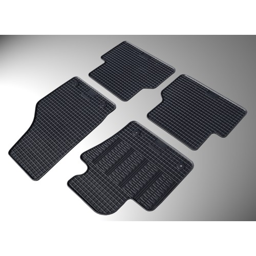 Cik - ΠΑΤΑΚΙΑ ΑΥΤΟΚΙΝΗΤΟΥ ΑΠΟ ΛΑΣΤΙΧΟ ΓΙΑ AUDI Q3 2011-2018 ΣΕ ΜΑΥΡΟ ΧΡΩΜΑ ΜΕ ΚΟΥΜΠΩΜΑΤΑ - 4 ΤΕΜ. (RM.AU.0002/CK)