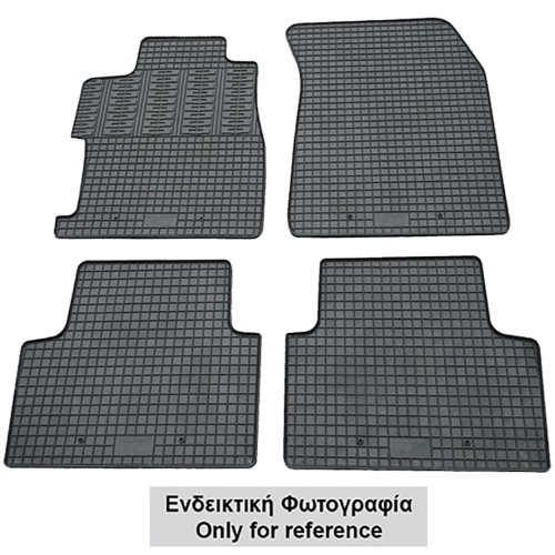 Cik - ΠΑΤΑΚΙΑ ΑΥΤΟΚΙΝΗΤΟΥ ΑΠΟ ΛΑΣΤΙΧΟ ΓΙΑ VW CADDY 2ΘΕΣΙΟ 2005+ ΣΕ ΜΑΥΡΟ ΧΡΩΜΑ ΜΕ ΚΟΥΜΠΩΜΑΤΑ - 2 ΤΕΜ. (RM.VW.0001/CK)