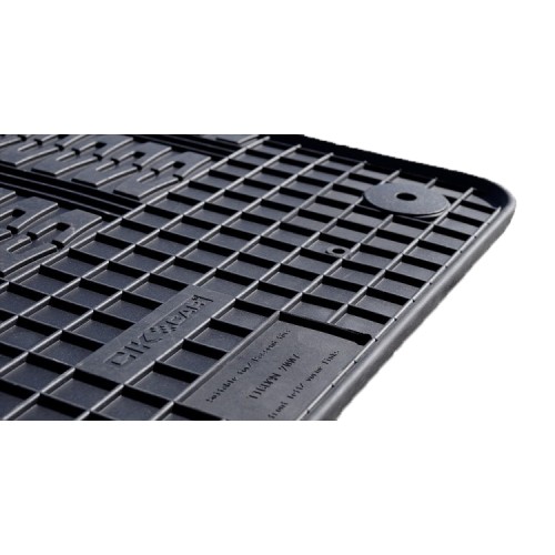 Cik - ΠΑΤΑΚΙΑ ΑΥΤΟΚΙΝΗΤΟΥ ΑΠΟ ΛΑΣΤΙΧΟ ΓΙΑ VW TIGUAN 2007-2015 ΣΕ ΜΑΥΡΟ ΧΡΩΜΑ ΜΕ ΚΟΥΜΠΩΜΑΤΑ - 4 ΤΕΜ. (RM.VW.0007/CK)