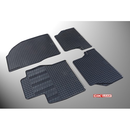 Cik - ΠΑΤΑΚΙΑ ΑΥΤΟΚΙΝΗΤΟΥ ΑΠΟ ΛΑΣΤΙΧΟ ΓΙΑ FORD FOCUS 2 2005-2011 ΣΕ ΜΑΥΡΟ ΧΡΩΜΑ ΧΩΡΙΣ ΚΟΥΜΠΩΜΑΤΑ - 4 ΤΕΜ. (RM.FO.0003/CK)