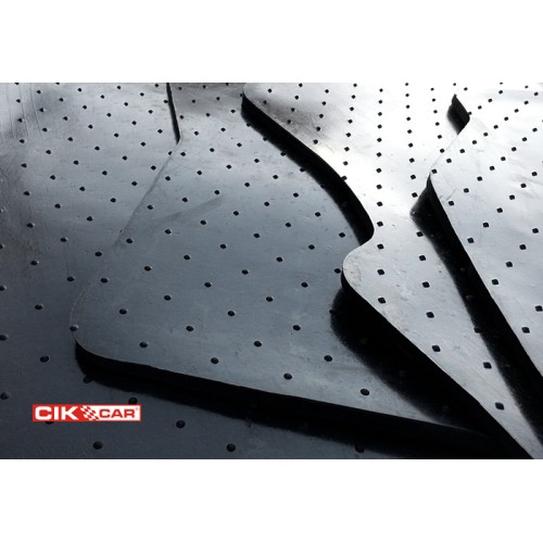 Cik - ΠΑΤΑΚΙΑ ΑΥΤΟΚΙΝΗΤΟΥ ΑΠΟ ΛΑΣΤΙΧΟ ΓΙΑ FORD FOCUS 2 2005-2011 ΣΕ ΜΑΥΡΟ ΧΡΩΜΑ ΧΩΡΙΣ ΚΟΥΜΠΩΜΑΤΑ - 4 ΤΕΜ. (RM.FO.0003/CK)