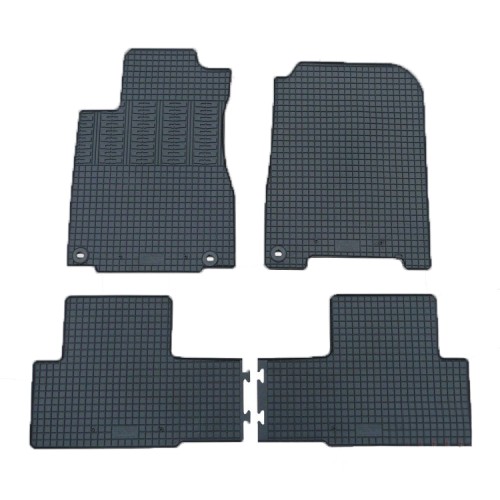 Cik - HONDA CR-V 2012-2017  ΠΑΤΑΚΙΑ ΛΑΣΤΙΧΟ ΣΕ ΜΑΥΡΟ ΧΡΩΜΑ ΜΕ ΚΟΥΜΠΩΜΑΤΑ - 4 ΤΕΜ. (RM.HO.0003/CK)