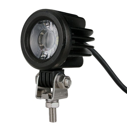 M-Tech - Προβολέας Εργασίας Working Lamp Flood 10-32V 10W 800lm CREE LED Στρογγυλός 57x57x57 mm - 1 Τεμ. (WLC22/MT)