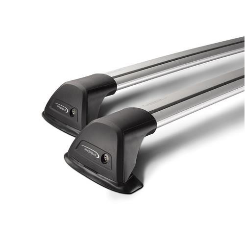 Μπάρες Οροφής Αλουμινίου YAKIMA FLUSH 100cm 2τεμ. με Κλείδωμα