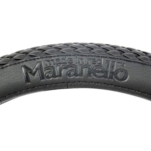 ΚΑΛΥΜΜΑ ΤΙΜΟΝΙΟΥ MARANELLO 37/43 cm (ΜΑΥΡΟ/ΚΟΚΚΙΝΗ ΡΑΦΗ/ΠΛΕΚΤΗ ΥΦΗ)