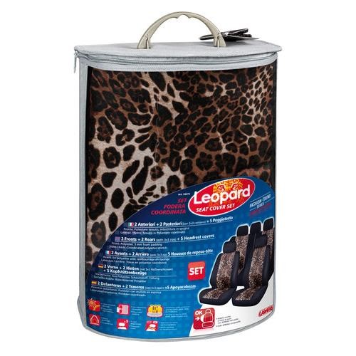 ΚΑΛΥΜΜΑΤΑ ΚΑΘΙΣΜΑΤΩΝ CAMO LEOPARD FASHION-TREND SERIES ΣΕΤ