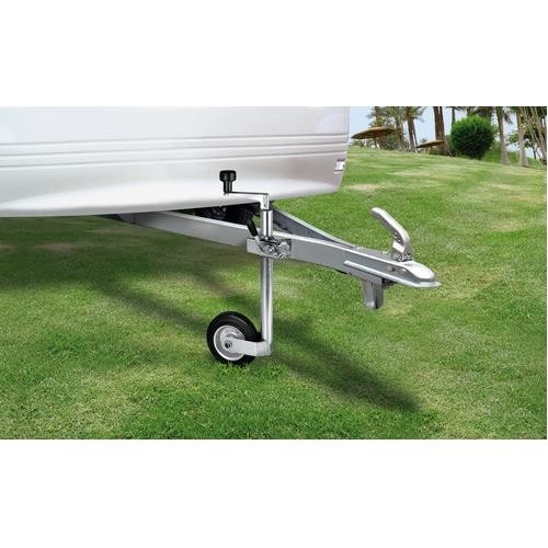 ΤΡΟΧΟΣ ΡΥΜΟΥΛΚΗΣΗΣ ΤΡΕΙΛΕΡ JOCKEY WHEEL ΥΨΟΥΣ 475-720mm ΜΕ ΜΕΓΙΣΤΟ ΦΟΡΤΙΟ 80kg