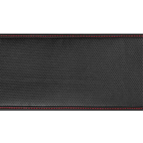 ΚΑΛΥΜΜΑ ΤΙΜΟΝΙΟΥ ΦΟΡΤΗΓΟΥ 49/51cm (XL) SKIN-COVER ΜΑΥΡΟ ΜΕ ΚΟΚΚΙΝΗ ΡΑΦΗ ΕΛΑΣΤΙΚΟ 2mm ΠΑΧΟΣ