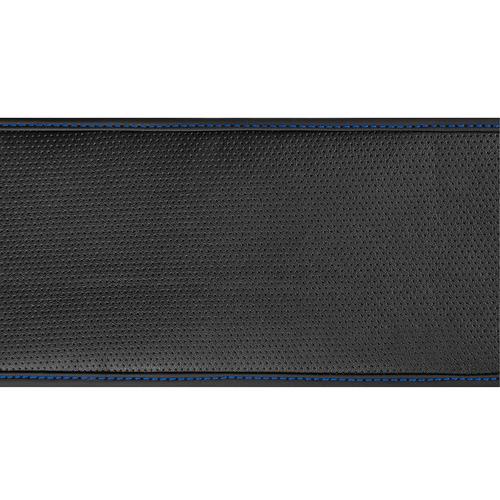 ΚΑΛΥΜΜΑ ΤΙΜΟΝΙΟΥ ΦΟΡΤΗΓΟΥ 44/46cm (M) SKIN-COVER ΜΑΥΡΟ ΜΕ ΜΠΛΕ ΡΑΦΗ ΕΛΑΣΤΙΚΟ 2mm ΠΑΧΟΣ