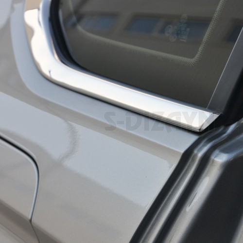 TRIM  ΠΑΡΑΘΥΡΩΝ (ΑΥΤΟΚΟΛΛΗΤΑ/ΧΡΩΜΙΟ) - 12 ΤΕΜ. ΓΙΑ VW TIGUAN 5D 2016+