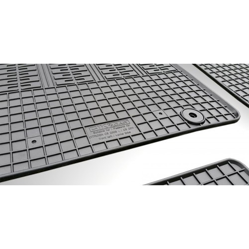 Cik - ΠΑΤΑΚΙΑ ΑΥΤΟΚΙΝΗΤΟΥ ΑΠΟ ΛΑΣΤΙΧΟ ΓΙΑ CITROEN C5 2008-2011 / C5 FACELIFT 2011-2017 ΣΕ ΜΑΥΡΟ ΧΡΩΜΑ ΜΕ ΚΟΥΜΠΩΜΑΤΑ - 4 ΤΕΜ. (RM.CI.0018/CK)