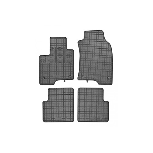 Cik - ΠΑΤΑΚΙΑ ΑΥΤΟΚΙΝΗΤΟΥ ΑΠΟ ΛΑΣΤΙΧΟ ΓΙΑ FIAT PANDA 2012-2020 / FIAT PANDA 4X4 2012-2020 ΣΕ ΜΑΥΡΟ ΧΡΩΜΑ ΜΕ ΚΟΥΜΠΩΜΑΤΑ - 4 ΤΕΜ. (RM.FI.0012/CK)