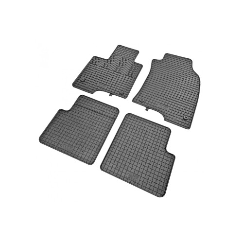 Cik - ΠΑΤΑΚΙΑ ΑΥΤΟΚΙΝΗΤΟΥ ΑΠΟ ΛΑΣΤΙΧΟ ΓΙΑ FIAT PANDA 2012-2020 / FIAT PANDA 4X4 2012-2020 ΣΕ ΜΑΥΡΟ ΧΡΩΜΑ ΜΕ ΚΟΥΜΠΩΜΑΤΑ - 4 ΤΕΜ. (RM.FI.0012/CK)