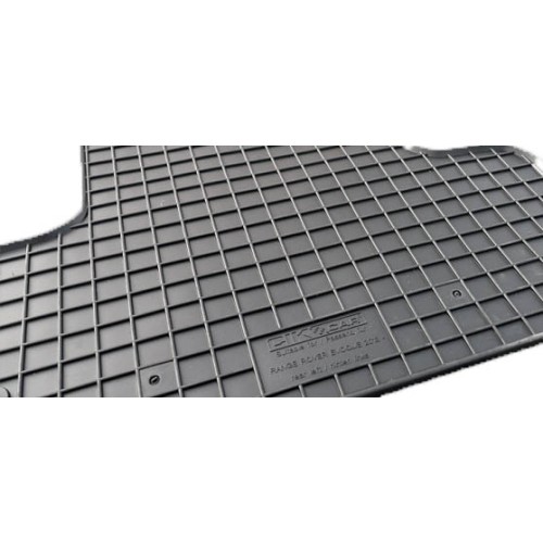 Cik - ΠΑΤΑΚΙΑ ΑΥΤΟΚΙΝΗΤΟΥ ΑΠΟ ΛΑΣΤΙΧΟ ΓΙΑ LAND ROVER RANGE ROVER EVOQUE 2011-2018 ΣΕ ΜΑΥΡΟ ΧΡΩΜΑ ΜΕ ΚΟΥΜΠΩΜΑΤΑ - 4 ΤΕΜ. (RM.LR.0001/CK)