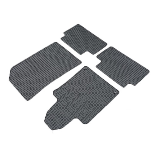 Cik - ΠΑΤΑΚΙΑ ΑΥΤΟΚΙΝΗΤΟΥ ΑΠΟ ΛΑΣΤΙΧΟ ΓΙΑ PEUGEOT 508 2011-2018 ΣΕ ΜΑΥΡΟ ΧΡΩΜΑ ΜΕ ΚΟΥΜΠΩΜΑΤΑ - 4 ΤΕΜ. (RM.PE.0016/CK)
