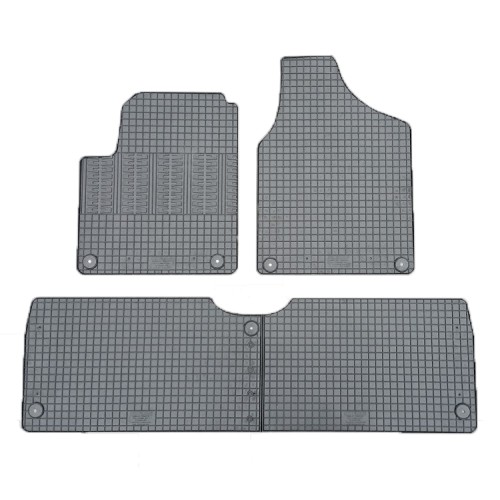 Cik - ΠΑΤΑΚΙΑ ΑΥΤΟΚΙΝΗΤΟΥ ΑΠΟ ΛΑΣΤΙΧΟ ΓΙΑ SEAT ALHAMBRA 5ΘΕΣΙΟ 2005+2010 / VW SHARAN 5ΘΕΣΙΟ 2005-2010 ΣΕ ΜΑΥΡΟ ΧΡΩΜΑ ΜΕ ΚΟΥΜΠΩΜΑΤΑ - 4 ΤΕΜ. (RM.SE.0005/CK)