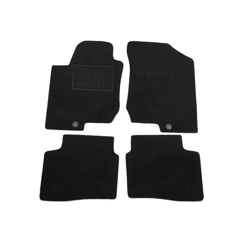 Cik -  ΠΑΤΑΚΙΑ ΜΟΚΕΤΑ ΓΙΑ HYUNDAI I30 09/2007-03/2012 / KIA CEED 09/2007-03/2012 ΣΕ ΜΑΥΡΟ ΧΡΩΜΑ ΜΕ ΚΟΥΜΠΩΜΑΤΑ - 4 ΤΕΜ. (VM.HY.840092/CK)