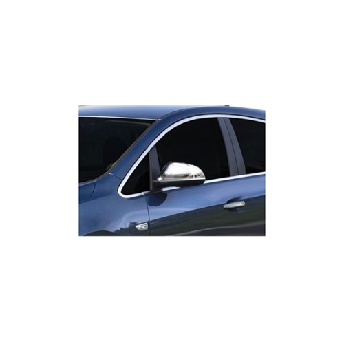 ΚΑΠΑΚΙΑ ΚΑΘΡΕΠΤΩΝ ΓΙΑ OPEL ASTRA J HB 5D / 3D / SD / SW 2010+ ΧΡΩΜΙΟΥ 2 ΤΕΜ. ΜΕΤΑΛΛΙΚΑ