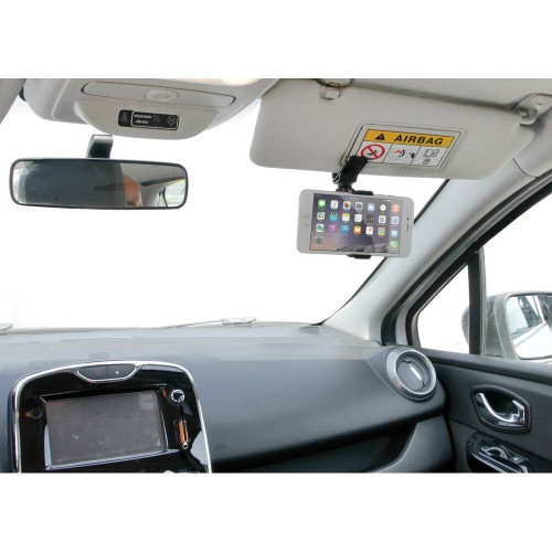 ΒΑΣΗ ΚΙΝΗΤΟΥ ΓΙΑ ΗΛΙΑΣΤΡΟ VISOR SNAP 55-80mm SILVER LINE