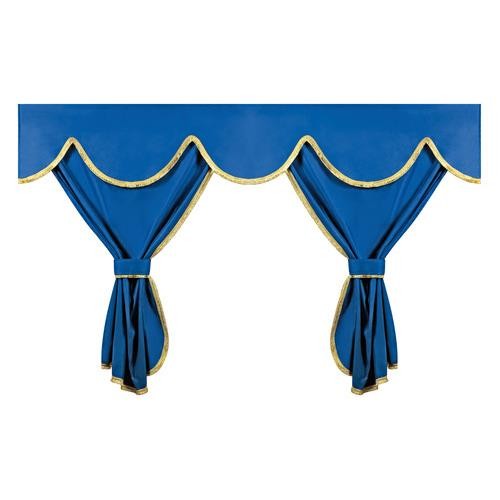 ΣΕΤ ΚΟΥΡΤΙΝΕΣ ΝΤΑΛΙΚΑΣ PRIVILEGE STANDARD ΜΠΛΕ 8ΤΕΜ.
