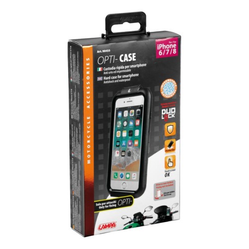 Θήκη Κινητού Hard Case της σειράς Optiline για Apple iPhone 6 / 7 / 8 / SE 2020, συμβατή με Βάσεις Στήριξης Κινητού Optiline για Μηχανή με σύστημα Duolock