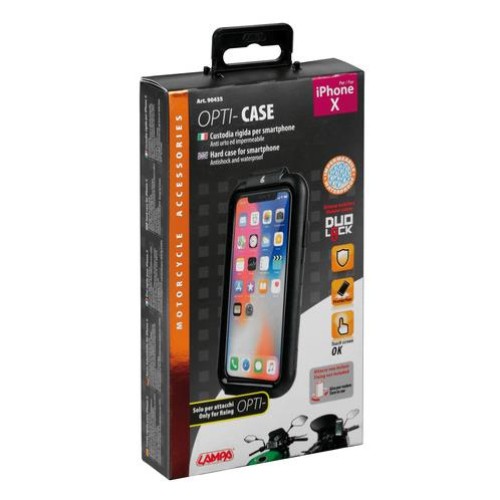 Θήκη Κινητού Hard Case της σειράς Optiline για Apple iPhone X / XS , συμβατή με Βάσεις Στήριξης Κινητού Optiline για Μηχανή με σύστημα Duolock