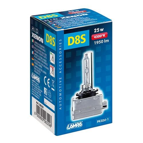 D8S 25W 12/24V 4.300K 1ΤΕΜ. ΣΕ ΚΟΥΤΙ