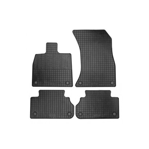 Cik - ΠΑΤΑΚΙΑ ΑΥΤΟΚΙΝΗΤΟΥ ΑΠΟ ΛΑΣΤΙΧΟ ΓΙΑ AUDI Q5 2017+ ΣΕ ΜΑΥΡΟ ΧΡΩΜΑ ΜΕ ΚΟΥΜΠΩΜΑΤΑ - 4 ΤΕΜ. (RM.AU.0009/CK)