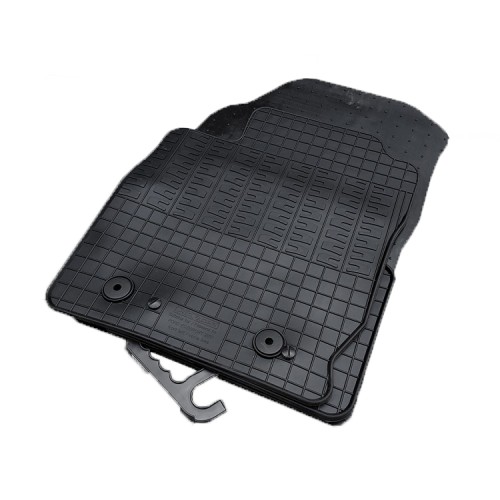 Cik - ΠΑΤΑΚΙΑ ΑΥΤΟΚΙΝΗΤΟΥ ΑΠΟ ΛΑΣΤΙΧΟ ΓΙΑ FORD ECOSPORT 2017+ ΣΕ ΜΑΥΡΟ ΧΡΩΜΑ ΜΕ ΚΟΥΜΠΩΜΑΤΑ - 4 ΤΕΜ. (RM.FO.0037/CK)