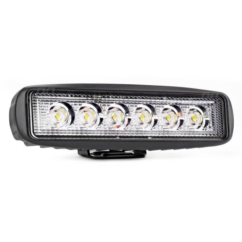 Amio – Προβολέας Εργασίας LED WL01 DAYLINE 9-60V 18W 6000K 6 LED Spot για Ισχυρό Φωτισμό σε Καθημερινή Χρήση – 1 Τεμ. (01612/AM)