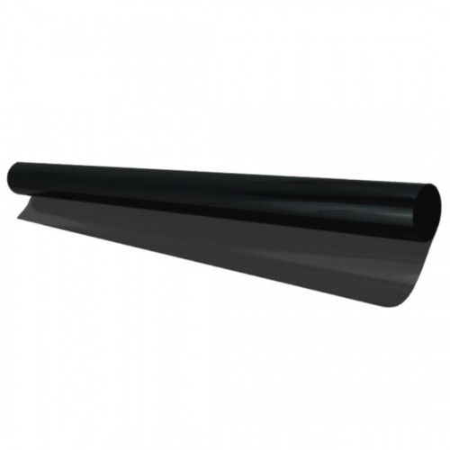 Amio - Αντιηλιακή Μεμβράνη Φιμέ Super Dark Black 5% 75x300cm Για Μέγιστη Σκίαση Και Προστασία Από UV Για Τζάμια Αυτοκινήτου – 1 Τεμ. (01657/AM)