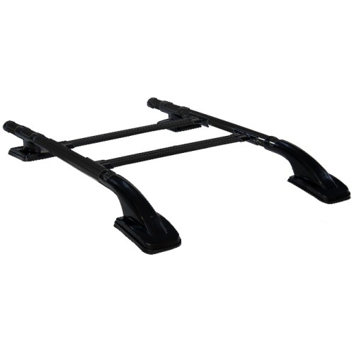 ΜΠΑΡΕΣ ΟΡΟΦΗΣ ΓΙΑ TOYOTA HILUX 2006-2015 / HILUX 2015+ ΠΑΡΑΛΛΗΛΕΣ ΑΛΟΥΜΙΝΙΟΥ SH ΜΑΥΡΕΣ