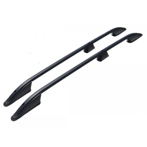 ΜΠΑΡΕΣ ΟΡΟΦΗΣ ΓΙΑ VW T5 TRANSPORTER 2003-2015 /T6 2015+ ΠΑΡΑΛΛΗΛΕΣ ΑΛΟΥΜΙΝΙΟΥ L1 ΜΑΥΡΕΣ