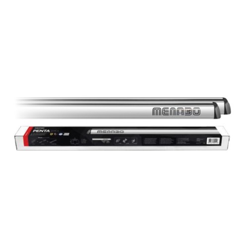 ΜΠΑΡΕΣ ΟΡΟΦΗΣ ΑΛΟΥΜΙΝΙΟΥ PENTA XL 130 cm RACK SYSTEM MENABO (STANDARD - RAISED/FLUSH RAILS) - 2 ΤΕΜ.