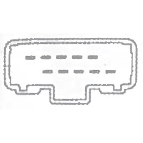 OPEL MOVANO 10>/VIVARO/MASTER/TRAFIC ΔΙΠΛΟΣ ΔΙΑΚΟΠΤΗΣ ΠΑΡΑΘΥΡΩΝ - 10 PIN (ORIG.93858398-8200108269)