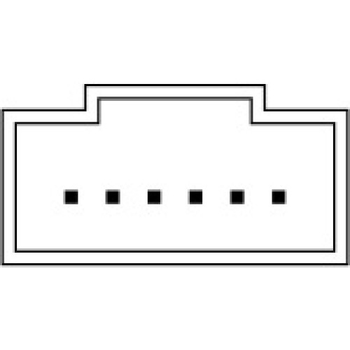 VW GOLF 5/JETTA/PASSAT/EOS/CADDY/TOURAN+SEAT LEON/ALTEA+OCTAVIA 6PIN ΔΙΑΚΟΠΤΗΣ ΜΗΧΑΝΗΣ orig.1K0905865A