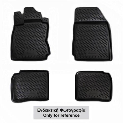 ΠΑΤΑΚΙΑ ΣΚΑΦΗ  ΓΙΑ DACIA DUSTER SUV 5D 4x2 (OXI 4x4) 2017+ (ΧΩΡΙΣ ΓΕΦΥΡΑΜΑΥΡΟ) - 4 ΤΕΜ.